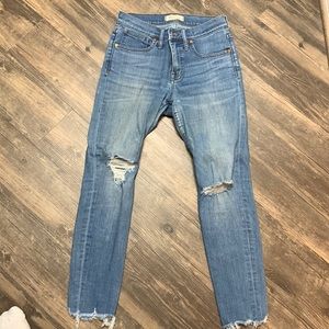 Madewell 9inch skinny jeans